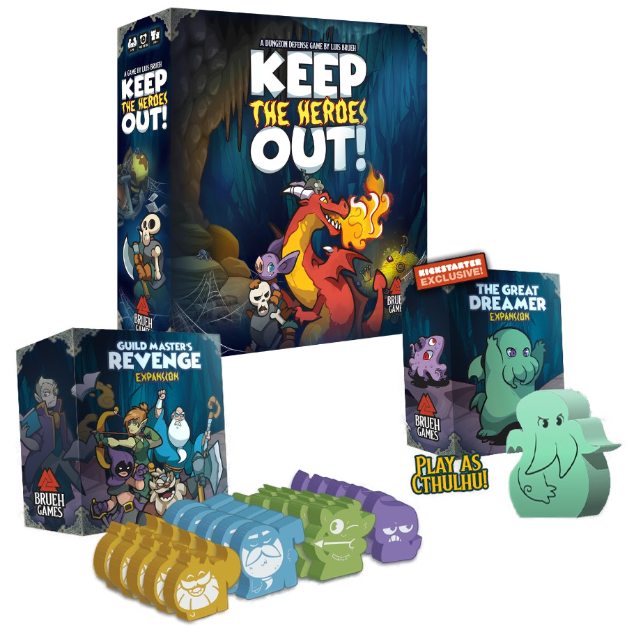 Keep The Heroes Out Bundle - Kickstarter Exclusive