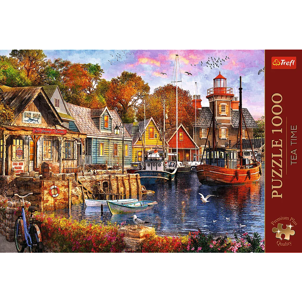 Seaside Corner - Tea Time Premium Puzzle (1000 Pieces)