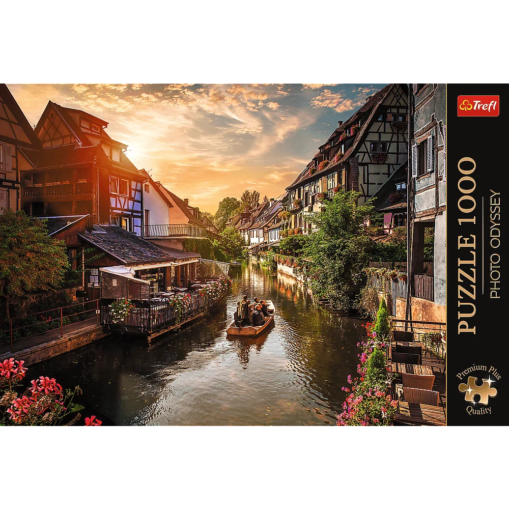 Little Venice in Colmar, Frankrig - Photo Odyssey Premium Puslespil (1000 Brikker)