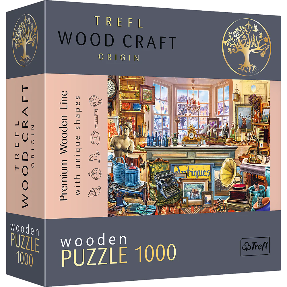 Antique Shop - Wood Craft Puzzle (1000 Pieces)