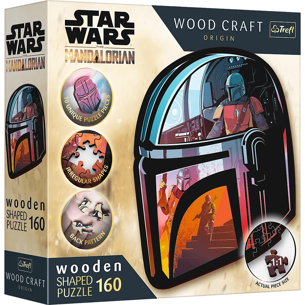 The Mandalorian - Wood Craft Puzzle (160 Pieces)