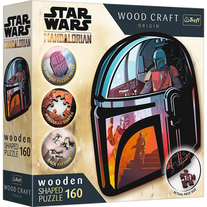 The Mandalorian - Wood Craft Puzzle (160 Pieces)