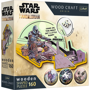 The Mandalorian: Reunite - Wooden Shaped Puzzle