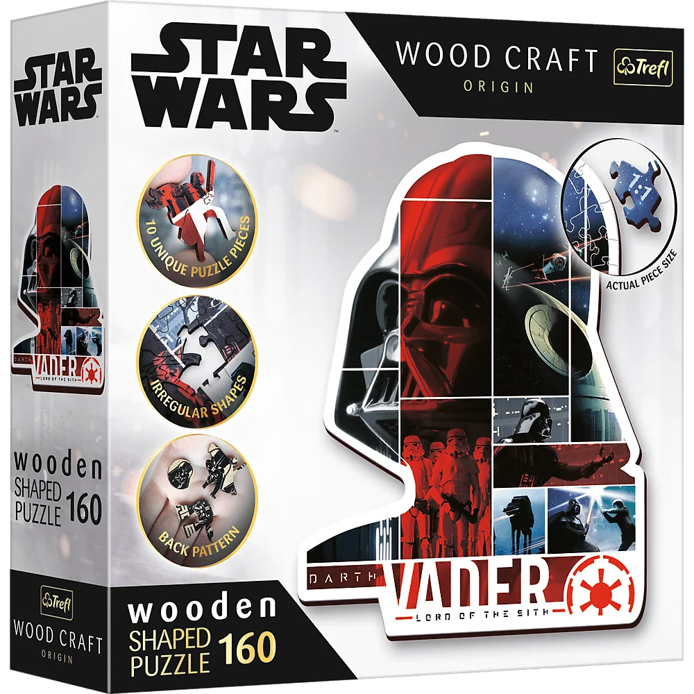 Star Wars: Darth Vader - Wood Craft Puzzle (160 Pieces)