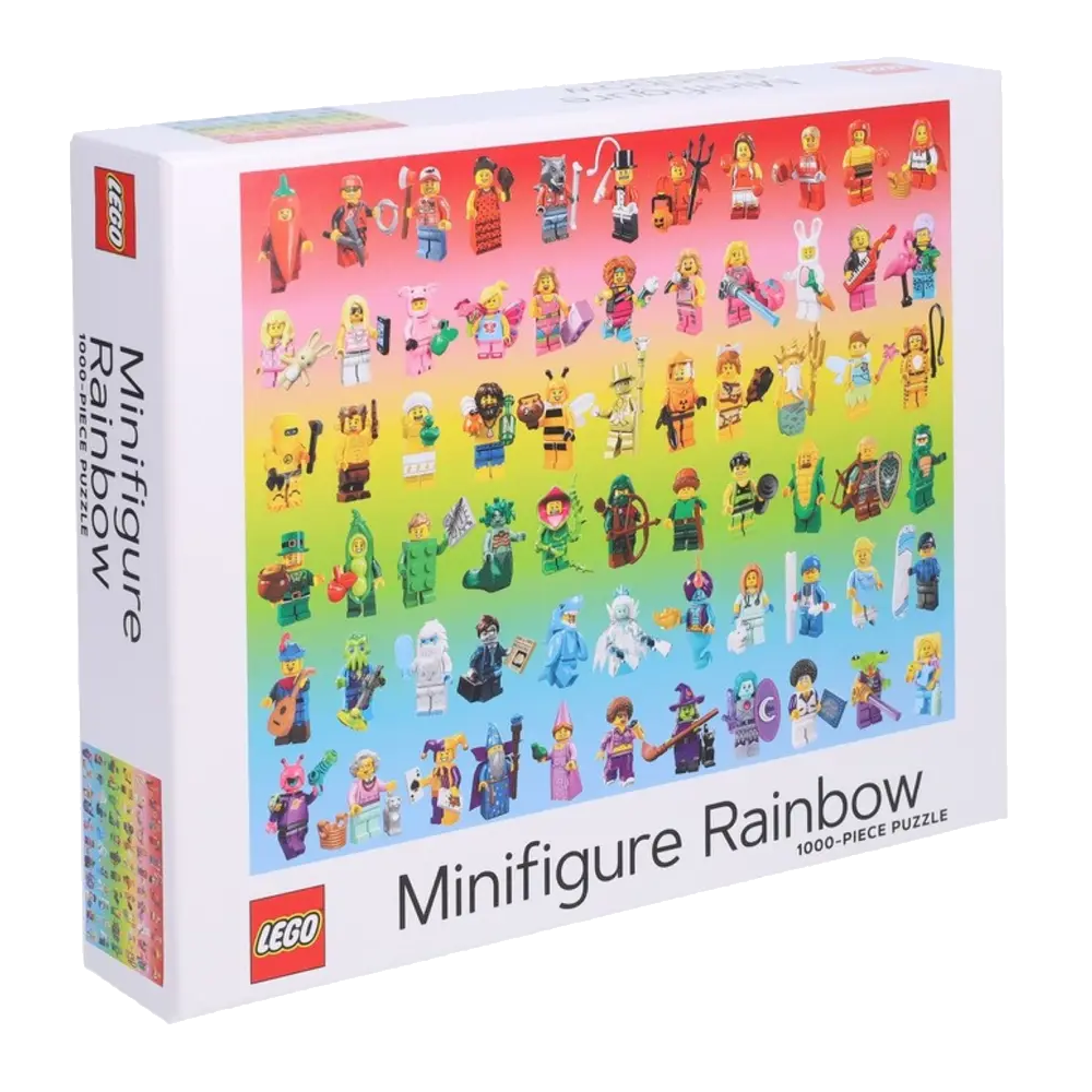 Minifigure Rainbow - LEGO puslespil (1000 Brikker)