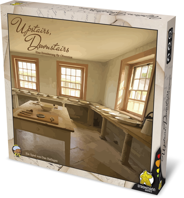 Obsession Board Game: 2nd Edition - Upstairs Downstairs Expansion