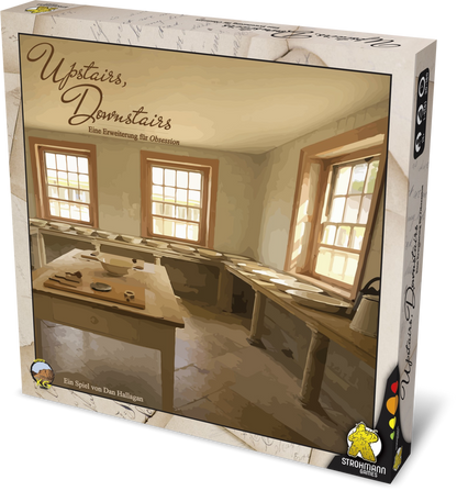 Obsession Board Game: 2nd Edition - Upstairs Downstairs Expansion