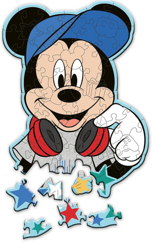 Mickey Mouse - Wood Craft Disney Puzzle Junior (50 Pieces)