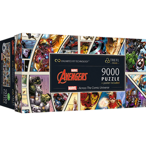 Marvel Avengers: Across The Comic Universe - Prime Puslespil (9000 brikker)