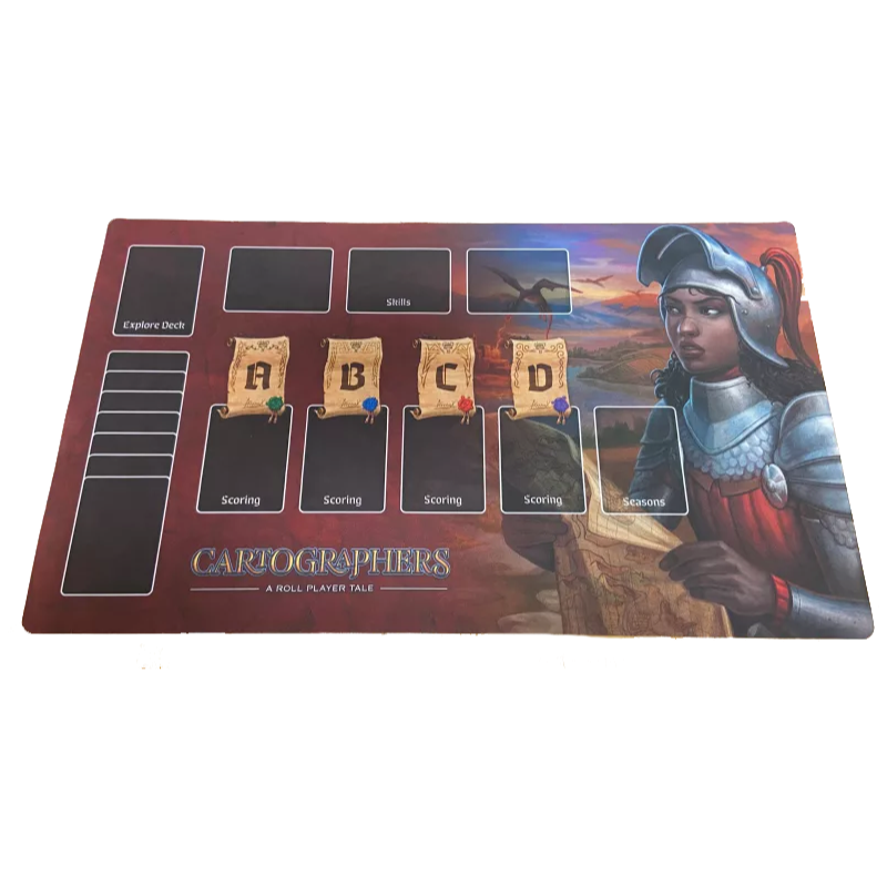 Cartographers: Playmat (Red)