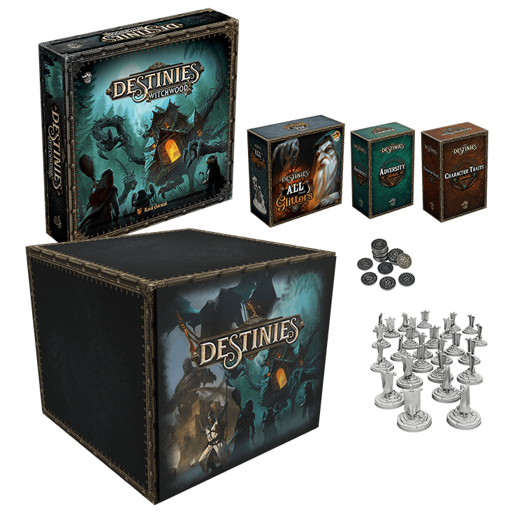 Destinies Witchwood: Storage Box pre-packed - Kickstarter Edition