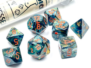 Chessex - Lab Dice - Polyedrisk 7-Terning Sæt