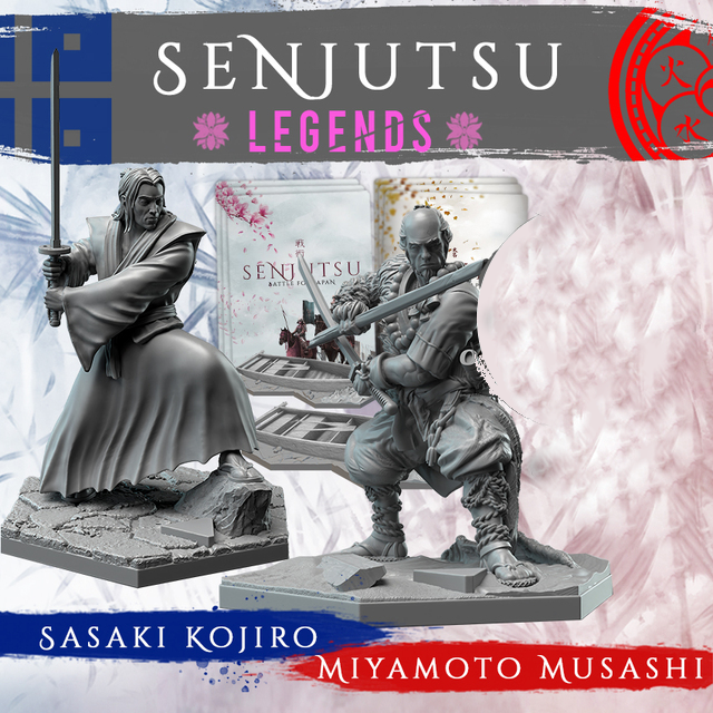 Senjutsu Duel Pack: Legends Musashi and Kojirō