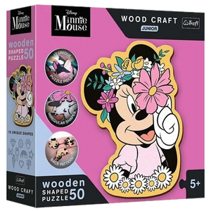 Minnie Mouse - Wood Craft Disney Puzzle Junior (50 Pieces)