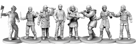 The Thing: Norwegian Miniatures Set