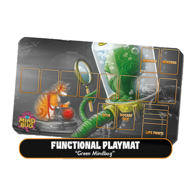 Mindbug Functional Playmat: Green