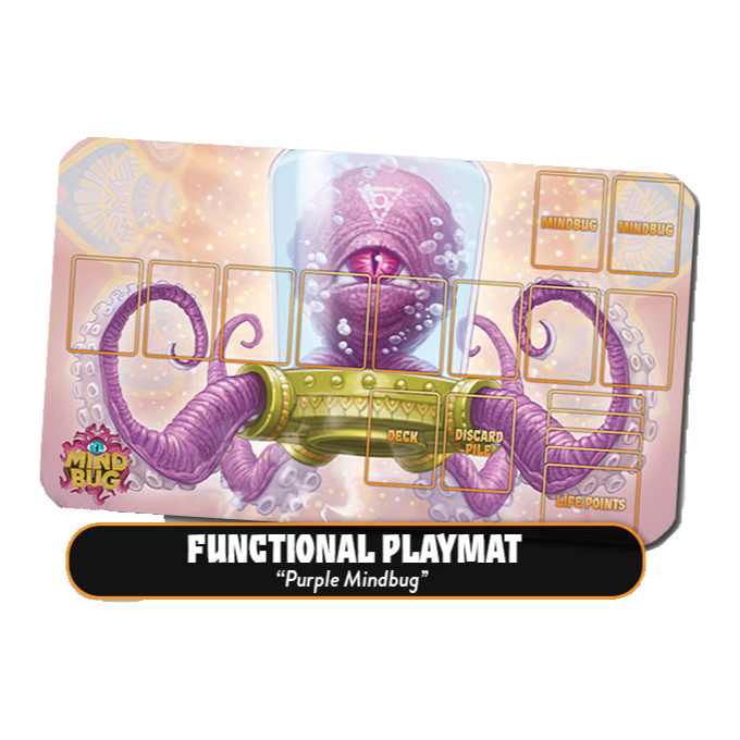 Mindbug Functional Playmat: Purple