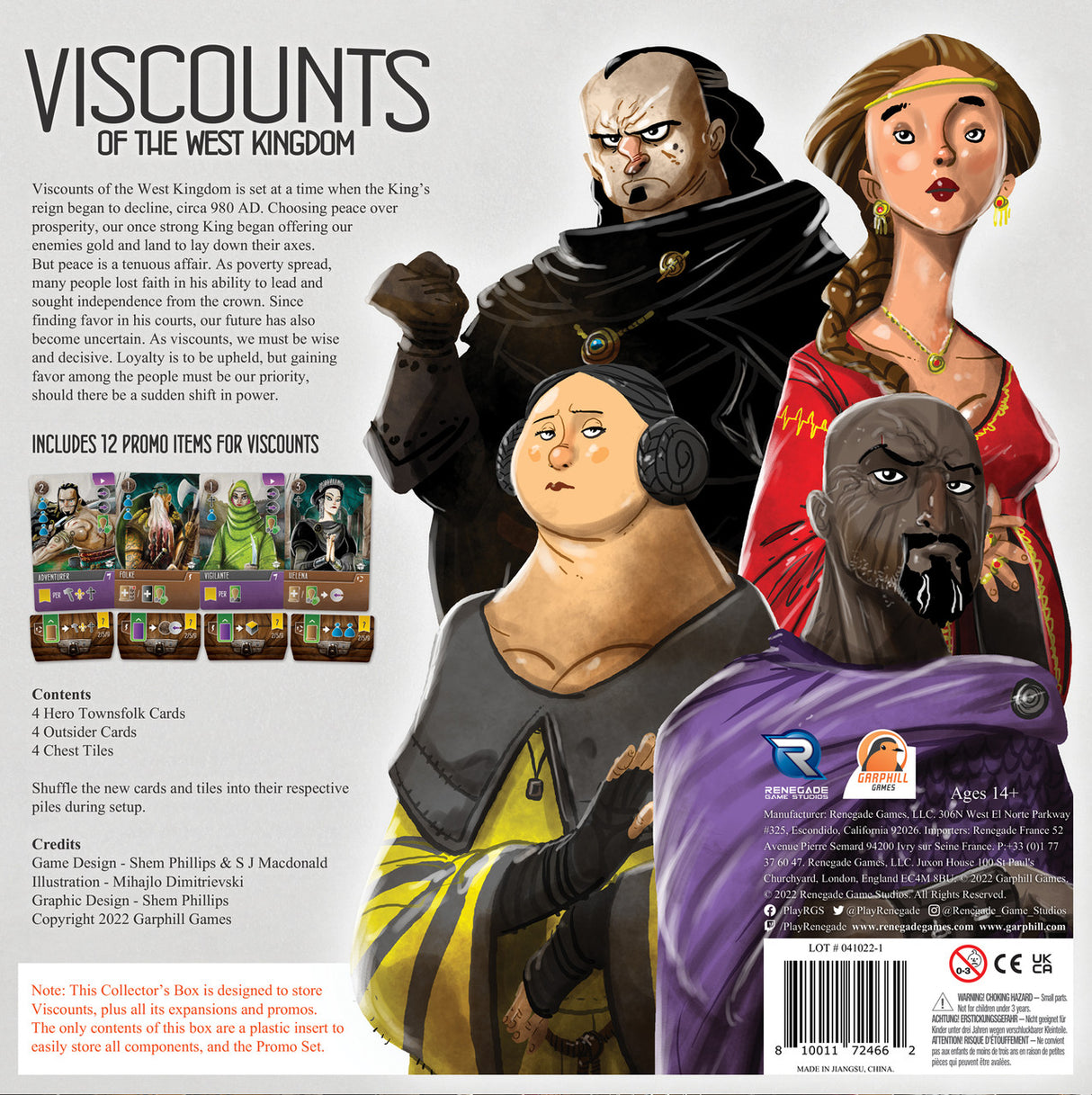 Viscounts of the West Kingdom: Collector's Box