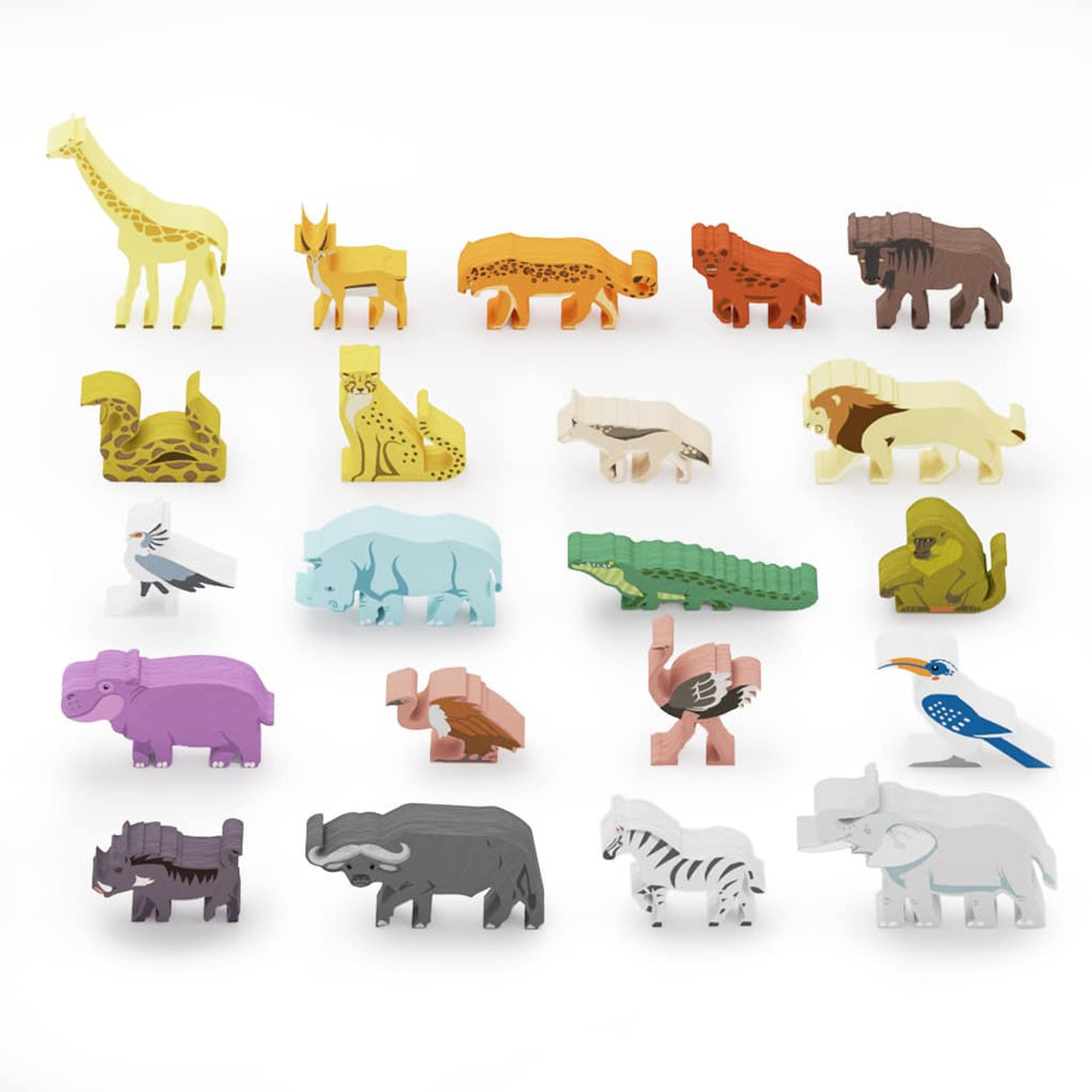 Wild: Serengeti - Meeple Set