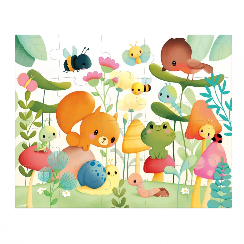 Garden Friends Puzzle (20 Pieces)