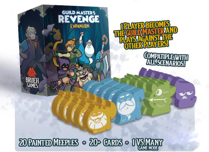 Keep The Heroes Out: Expansion pack - Kickstarter Exclusive