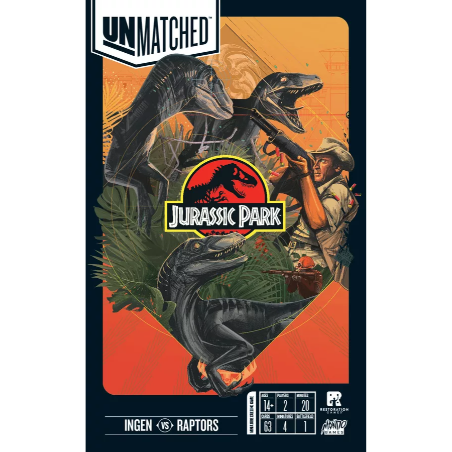 Unmatched: Jurassic Park - InGen vs. Raptors