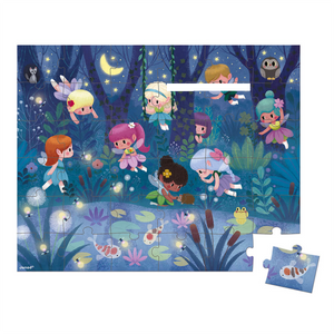 Puzzle Fairies And Waterlilies (36 pieces)