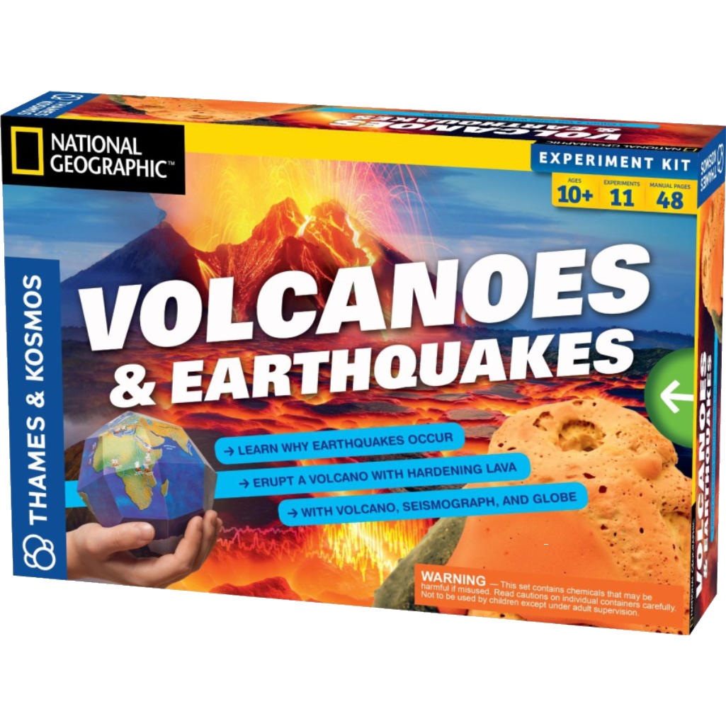 Volcanoes & Earthquakes Experiment Kit