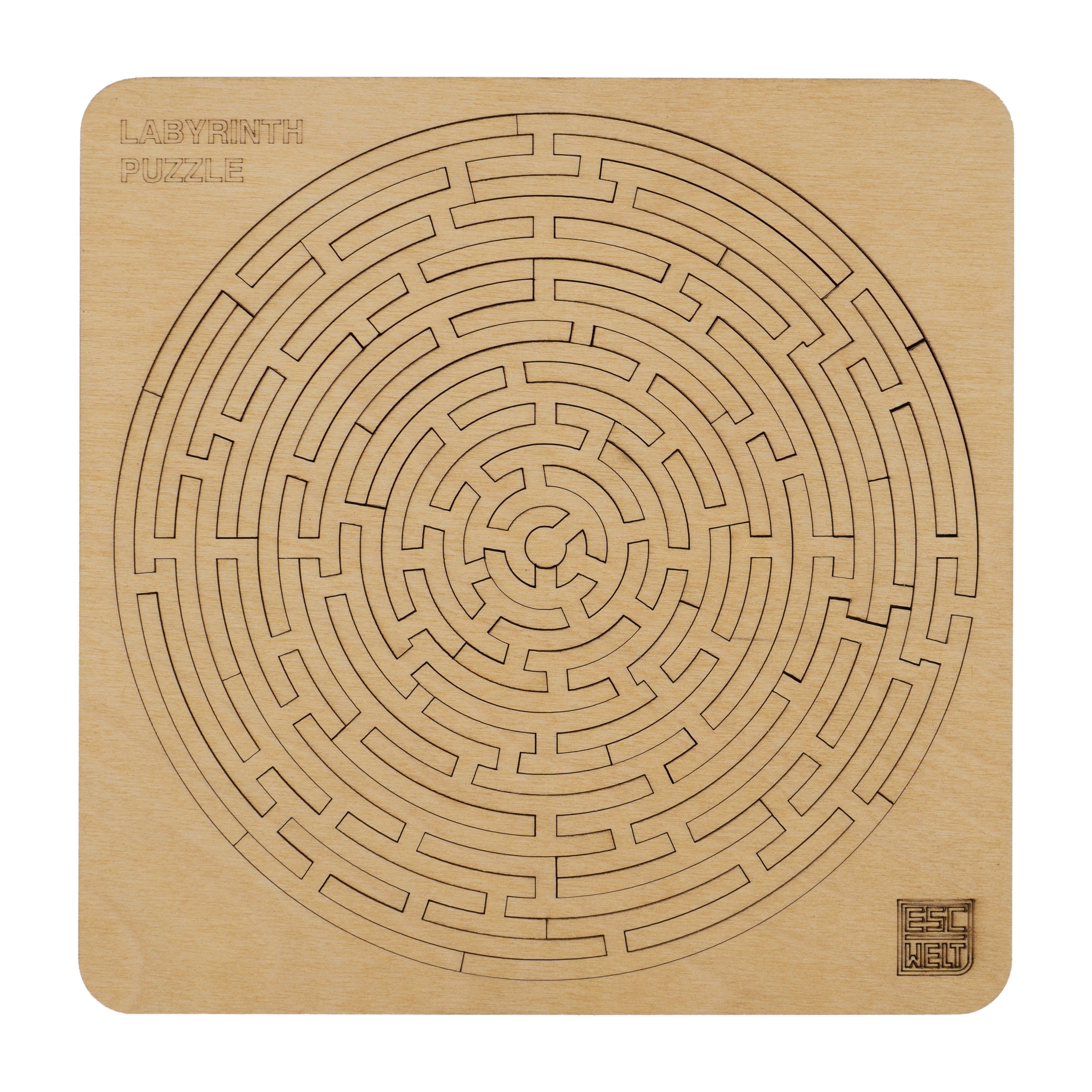 Wooden labyrinth sale puzzle