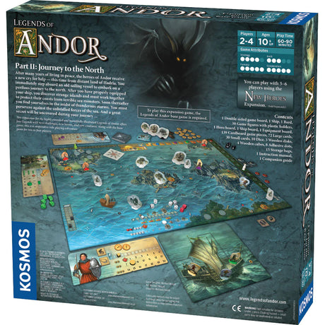 Legends of Andor Journey to the North Backside