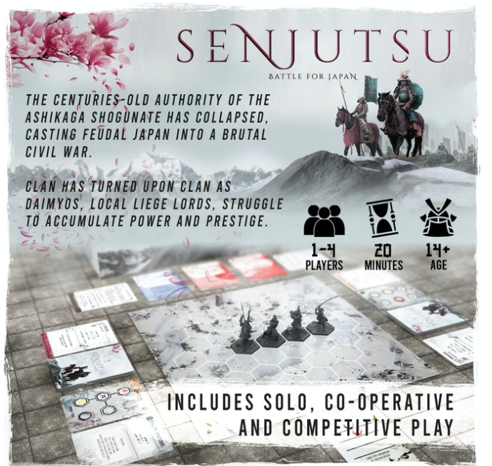 Senjutsu: Battle For Japan, Deluxe, Stone Sword Games – Oaken Vault