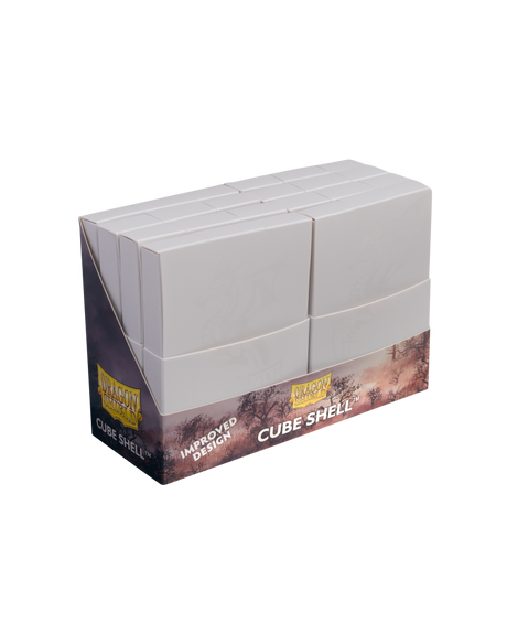 Cube Shell Ashen White Box