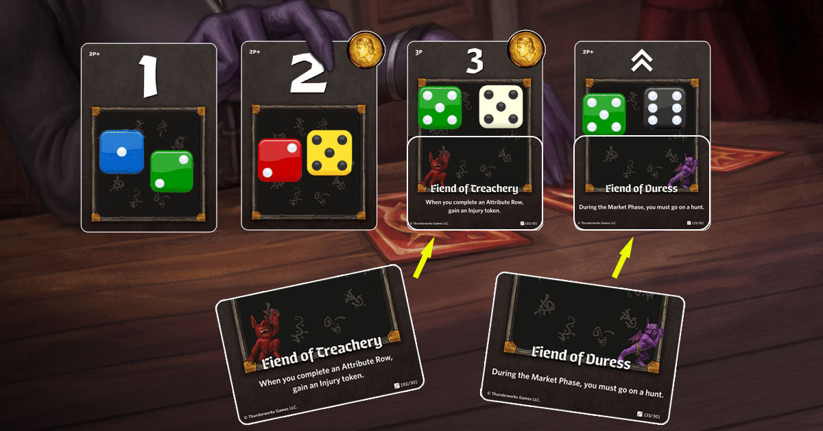 Roll Player: Fiends & Familiars, Thunderworks Games – Oaken Vault