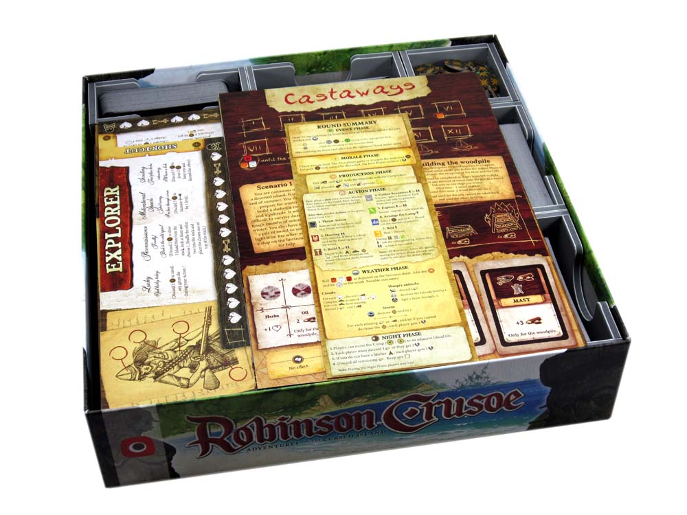 Robinson Crusoe Organiser - Folded Space