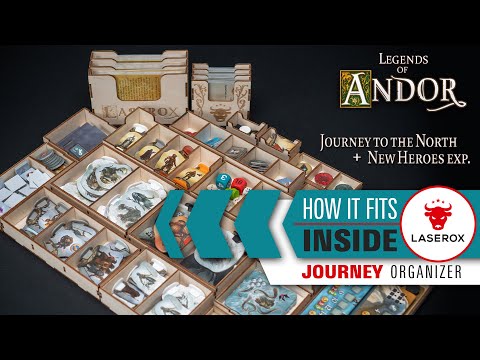 Legends of Andor Journey Organiser - Laserox